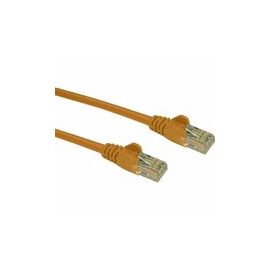1.5M RJ45 Cat 6 UTP Stranded snagless flush moulded LSZH YELLOW