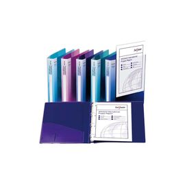 Snopake Presentation 4-Ring Binder A4 25mm Clear 13368