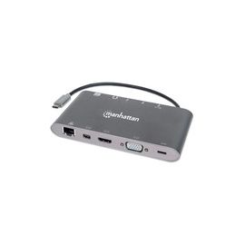 Manhattan USB 3.1 USB-C to 7-in-1 Docking Station