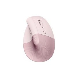 Logitech Lift Vertical Ergonomic Mouse - ROSE/DARK ROSE - EMEA