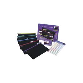 Snopake HangGlider Tabs Plastic For Suspension Files Clear Ref 10278 [Pack 25]