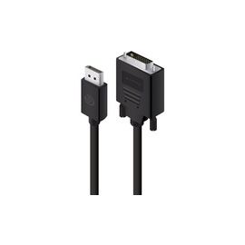 1M DISPLAYPORT TO DVI CABLE - MALE TO MALE - ELEMENTS SERIES