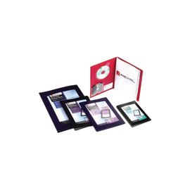 Rexel Clearview Display Book A5 24-Pocket Black 10410BK