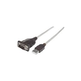 CONVERTIDOR USB A SERIAL DB9M 0.45 M, 115 KBPS