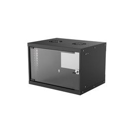 19IN WALLMOUNT CABINET 350/500/320 FLATPACK BLK