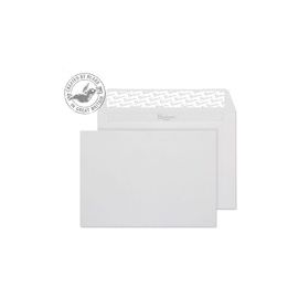 Premium Business Diamond White Laid Envelopes Wallet Peel and Seal C6 114x162mm