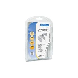 Rapesco 923 Galvanized Staples Multi-pack
