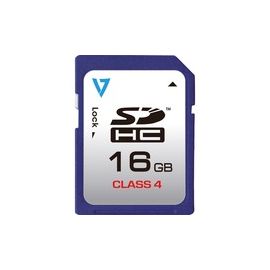 V7 SD CARD 16GB SDHC CL4 RETAIL