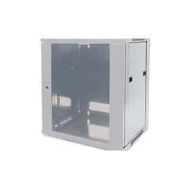 19IN WALLMOUNT CABINET 12U -635X570X600MM FLATPACK GREY