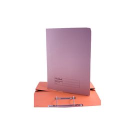 Guildhall Transfer Spring Files with Inside Pocket 315gsm 38mm Foolscap Buff Ref 349-BUFZ [Pack 25]