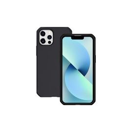CASE FOR IPHONE 14 IPHONE 13 SOLID BLACK MAT SOFT BAG 6.1IN