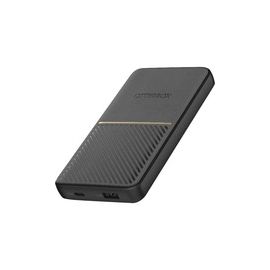 POWER BANK 10K MAH USB A AND C 18W USB-PD - BLACK