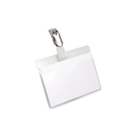 BADGE 60X90MM CLIP ON LCAPE PK25 8106