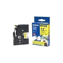 Brother TZeFX631 - Ruban flexible - noir sur jaune - Rouleau (1,2 cm x 8 m) - 1 rouleau(x)