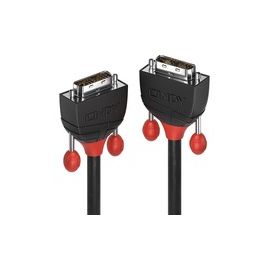 LINDY 2m DVI-D Single Link Kabel Black Line