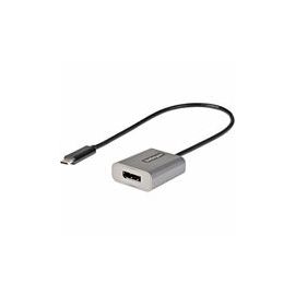 USB C to DisplayPort Adapter, 8K/4K 60Hz USB-C to DisplayPort 1.4 Adapter, DSC, USB Type-C to DP Video Converter, w/12" Cable
