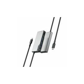FUSION CORE USBC 5 IN 1 HDMI USB HUB SPACE GREY