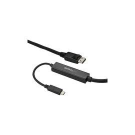 3m USB-C auf DisplayPort Kabel - USB C zu DP Kabel - 4K 60Hz - Schwarz