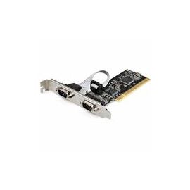 PCI Serial Parallel Combo Card with Dual Serial RS232 Ports (DB9) & 1x Parallel Port (DB25), PCI Adapter Expansion Card