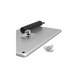 UNIVERSAL SECURITY CABLE LOCK T-BAR W/ SECURITY TRAP SILVER