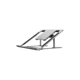 Metro Adjustable & Portable Folding Notebook Stand - Space Grey