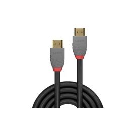 LINDY 0.5m HDMI High Speed HDMI Kabel Anthra Line