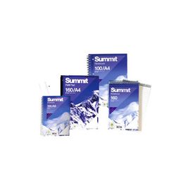 SUMMIT 76X127MM RLD ELASTIC BAND BK 160P