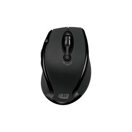 Experience new levels of productivity with this 2.4 GHz Wireless Desktop Mouse. This level of RF offers you up to 30 feet of wireless freedom and eliminates the constraints wired mice often cause. Its optical sensor tracking method lets you work on virt