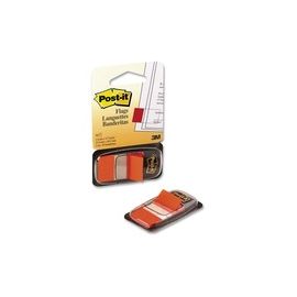 Post-it Flags, 1"x1-3/4" , 50/PK, Orange
