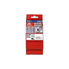 Industrial Tape, Laminated, 1-1/2" , Black/White