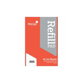 SILVINE REFILL PAD A4 80LF FM A4RP