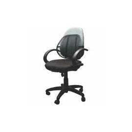 QCONNECT MESH BACK SUPPORT BLACK KF15413
