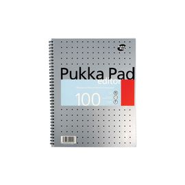 PUKKA EDITOR METALLIC A4 WRITING PAD 80G