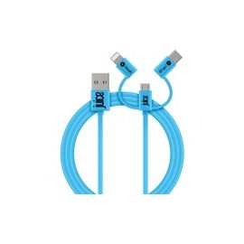 LIGHTNING/USB-C AND MICRO USB 1M CABLE