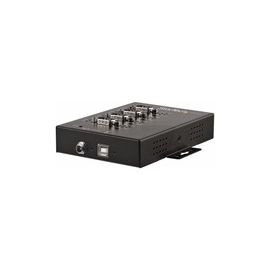 4-Port Industrial USB to RS-232/422/485 Serial Adapter - 15 kV ESD Protection - USB to Serial Adapter
