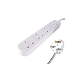 5m 6 gang outlet mains lead