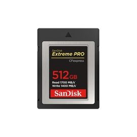 SDCFEXPRESS 512GB EXTREME PRO 1700MB/S R 1400MB/S W 4X6