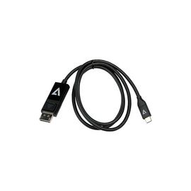 USB-C TO DP CABLE 2M BLACK BLACK USB-C VIDEO CABLE