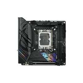 Asus ROG STRIX B760-I GAMING WIFI, Intel B760, 1700, Mini ITX, 2 DDR5, HDMI, DP, Wi-Fi 6E, 2.5G LAN, PCIe5, RGB, 2x M.2