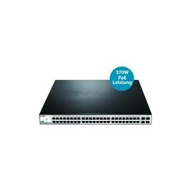 52-Port Gigabit WebSmart PoE Switch with