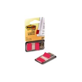 Post-it Flags, 1" , Red, 50/Dispenser