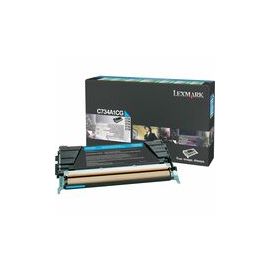 CYAN RTRN PROG TONER CART FOR C734 C736 X734 X736 X738