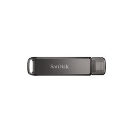 SANDISK IXPAND FLASH DRIVE LUXE SDIX70N 128GB BLACK IOS/ANDROID LIGHTNING AND TYPE C USB3.1 2Y