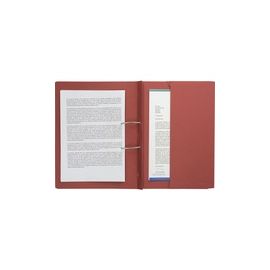 PACK 25 TRANSFER SPIRAL FILE RED EXACLAIR HW RIGHT HAND GUILDHALL