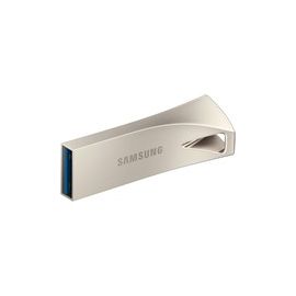 256GB BAR PLUS USB DRIVE CHAMPAGNE SILVER METALLIC CHASSIS USB3.1 UP TO 300MB/S 5 YEARS WARRANTY