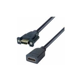 5M HDMI V2.0 4K UHD CABLE M-F GOLD CONNECTORS