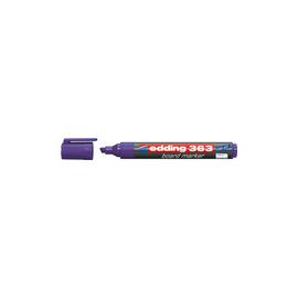 Pack 8 Whiteboard Marker 363 Assorted Edding Chisel Tip
