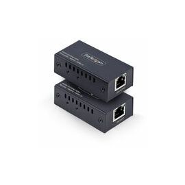 HDMI Extender transmits visually lossless and low latency 4K 60Hz video and 5.1ch audio up to 200ft/60m over a single network cable; Power over cable/single power adapter on transmitter; no drivers/software/ip config; Incl. mounting kit