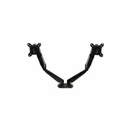 Dual Monitor Mount with Built-in 2-port USB & Audio Pass-Through - Supports Two Monitors up to 30" - Full-Motion Articulation