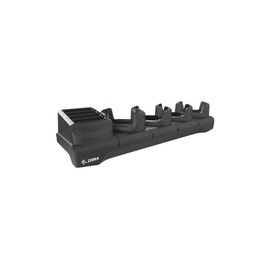 TC73/TC78 4 SLOT AND 4 SPARE BATTERY CHARGING CRADLE. WITH SHIM AND POWER SUPPLY. COUNTRY SPECIFIC AC LINE CORD SOLD SEPERATELY